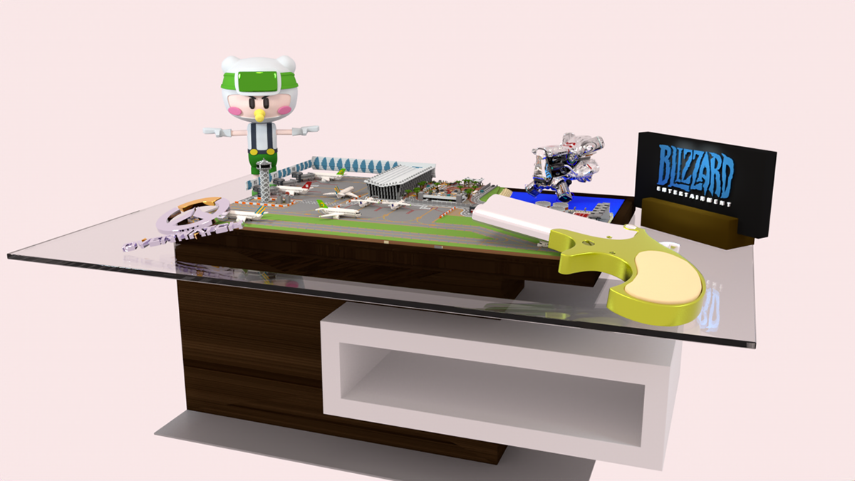 디오라마 전체 뷰